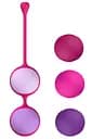 Вагинальные шарики Liebe Pleasure Toys Kewos, 14 см, фиолетовый