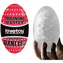 Мастурбатор яйце Lovetoy Giant Egg Stamina Nodules Edition прозорий