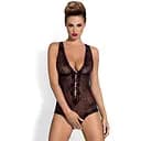 Боди Obsessive Fiorenta L/XL черный