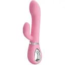 Вібратор-кролик Pretty Love Ternence 19.6 см рожевий