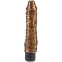 Вібратор DarkMuscle Chubby Beau 21.5 см (золотий)