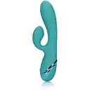 Вібратор-кролик Loveline Inflatable Rabbit 20 см (зелений)