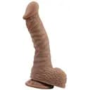 Фалоімітатор Naked Legend Politician 7.7 19.5 см коричневий