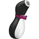 Вакуумний кліторальний стимулятор з вібрацією Satisfyer Pro Penguin Next Generation чорний