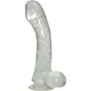 Фалоімітатор Lazy Buttcock 17 см прозорий