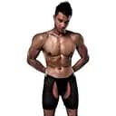 Чоловічі трусики-шорти Passion 012 Thong black L/XL