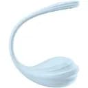 Віброяйце Satisfyer Smooth Petal блакитний