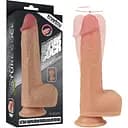 Реалістичний вібратор Lovetoy Dual Layer Rotating Nature Cock Anthony 21.5 см тілесний