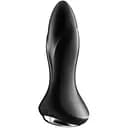 Анальна смарт-вібропробка із перловим масажем Satisfyer Rotator Plug 1+ Чорна