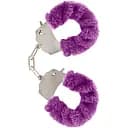 Наручники Toy Joy Furry Fun Cuffs 28 см бузковий