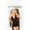 Міні-сукня з відкритою спиною та стрінгами Penthouse Earth-Shaker Black L/XL