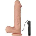 Реалистичный вибратор Baile Beautiful Bergrisi 26 см телесный