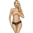 Трусики Penthouse Lingerie Pure Instincts L/XL чорні