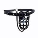 Чоловічий пояс вірності Art of Sex – Vartal, натуральна шкіра