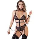 Корсет Cottelli Collection Bondage Chains L черный