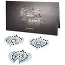 Украшения для груди и бикини со стразами Bijoux Indiscrets Flamboyant изумрудно-голубой