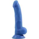 Фалоімітатор Deluxe Pure Nature 21.5 см (синій)