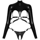 Комплект БДСМ Bad Kitty Naughty Toys Shirt With Thong XL черный