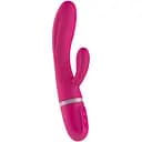 Вібратор-кролик Liebe Pleasure Toys Bend It Plus 20 см рожевий