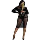 Сукня Moonlight Model 03 Black Plus size