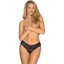 Трусики Obsessive Giully S/M чорний