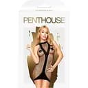 Мини-платье с декором в виде бокала шампанского Penthouse Ride or Die Black, XL