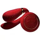 Смарт-вібратор для пар Zalo Fanfan set Bright Red пульт дистанційного керування