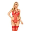 Боди Softline Collection Lynn S/M красный