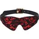 Маска на глаза Liebe Seele Victorian Garden Blindfold черный с красным