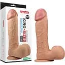 Великий фалоімітатор LoveToy Legendary King Sized Realistic 25.5 см тілесний