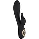 Вібратор-кролик Cleopatra Rabbit 19.7 см чорний