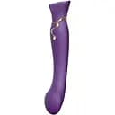 Вібратор Zalo Queen G-Spot Pulse Wave 21.5 см фіолетовий
