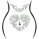 Стразы-украшения Leg Avenue Novalie body jewels sticker