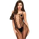 Бодистокинг на бретелях DROP-DEAD TASTY черный Penthouse s/l