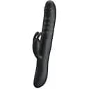 Вібратор-кролик Pretty Love Colin 25 см чорний