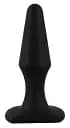 Анальная пробка Feel The Magic Shiver Butt Plug 10.5 см (черный)