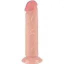 Фалоімітатор Lovetoy Sliding Skin Dual Layer Dong 8" 20 см тілесний