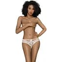 Трусики Penthouse Lingerie Adore Me S/M білий