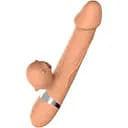 Вібратор Boss Series Basia Thrusting 24 см тілесний