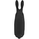 Віброкуль Adrien Lastic Pocket Vibe Rabbit Black зі стимулюючими вушками