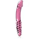 Двухсторонний фаллоимитатор Icicles Model 57 23 см розовый