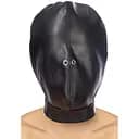 Каптур для БДСМ Fetish Tentation Closed BDSM hood in leatherette