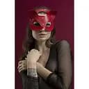 Маска кошечки Feral Feelings - Catwoman Mask, натуральная кожа
