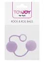 Вагінальні кульки Toy Joy RockRoll, 3.5 см, бузковий