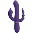 Вібратор-кролик Pretty Love Twinkled Tenderness Cammy 22.2 см фіолетовий