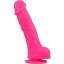 Фаллоимитатор Alive Adam Pink S, двухслойный, силикон + Silexpan, диаметр 3,5 см