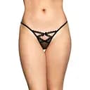 Трусики-стрінги Softline G-String 2494 S/M (чорний)