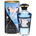 Разогревающее масло Shunga Aphrodisiac Warming Oil Coconut Thrills без сахара, вкусный 100 мл