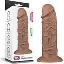 Фалоімітатор LoveToy Realistic Chubby 26.6 см тілесний