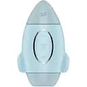 Вакуумний стимулятор клітора з вібрацією Satisfyer Mission Control блакитний